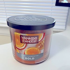 Honey clementine bold large yankee candle